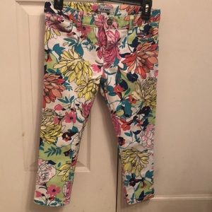 Old navy flower pants
